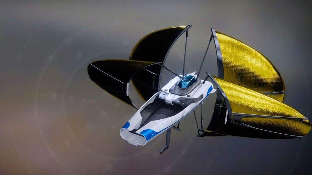 Solar Sails ship Destiny 2