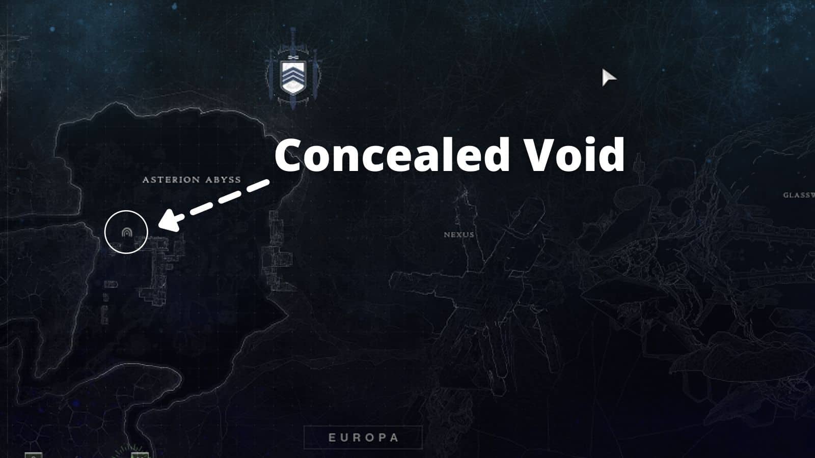 Concealed Void Lost Sector Map