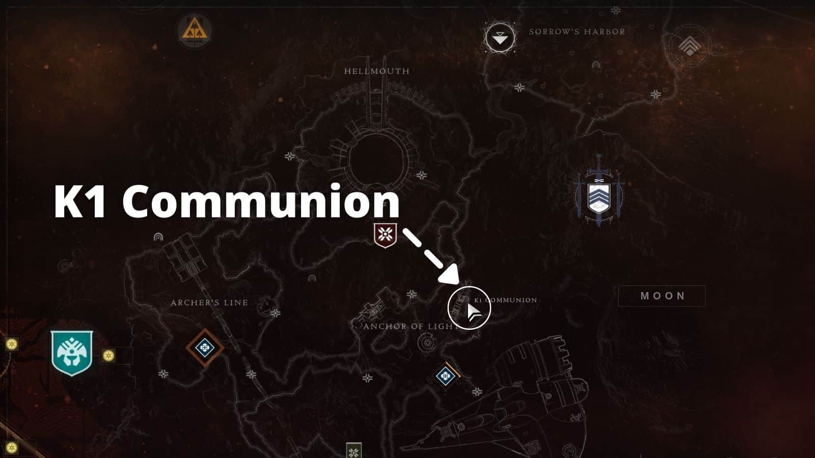 K1 Communion Lost Sector location Destiny 2 featured