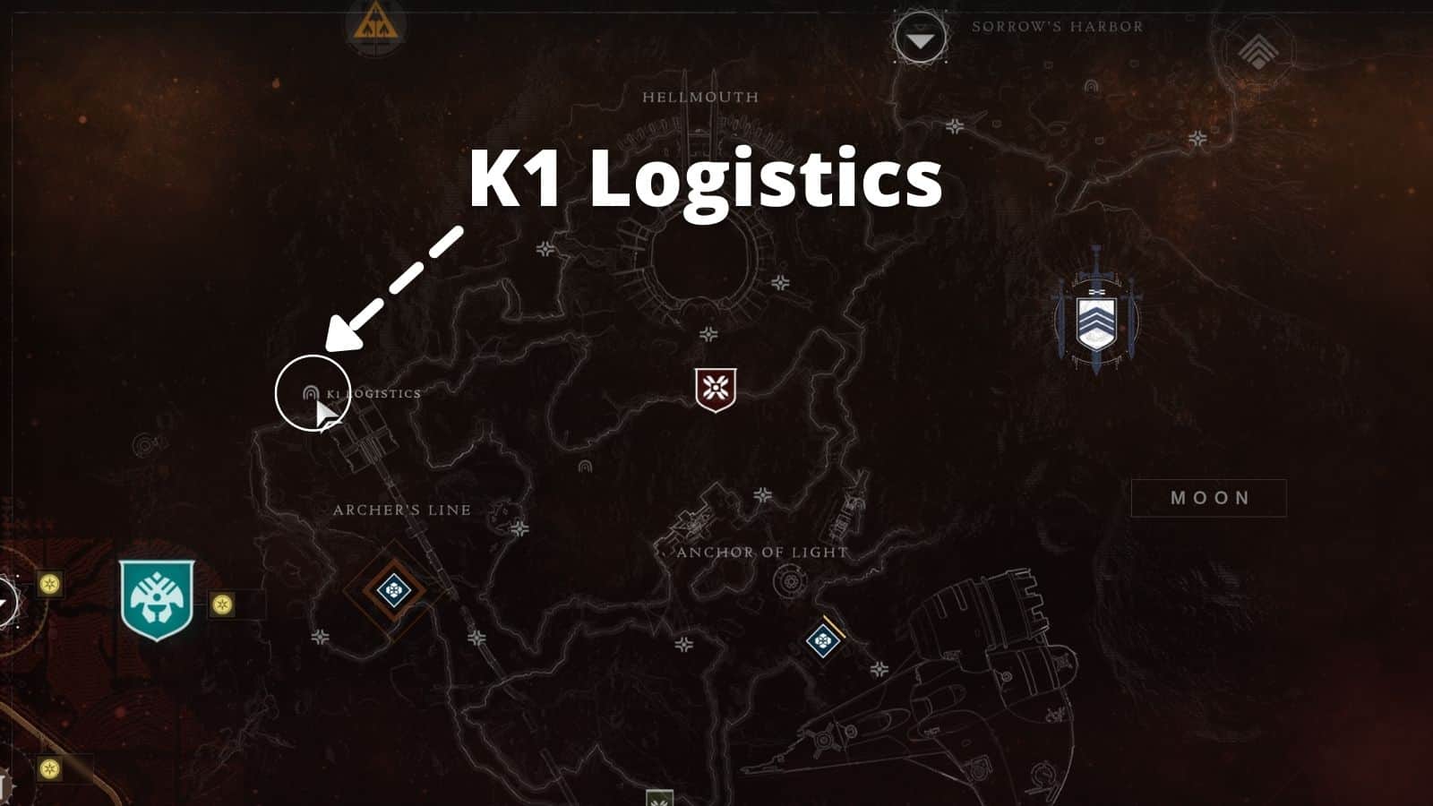 K1 Logistics Lost Sector location Destiny 2 featured
