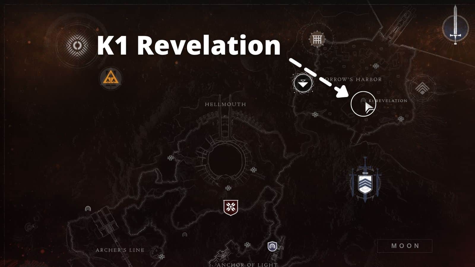 K1 Revelation Lost Sector location Destiny 2 featured