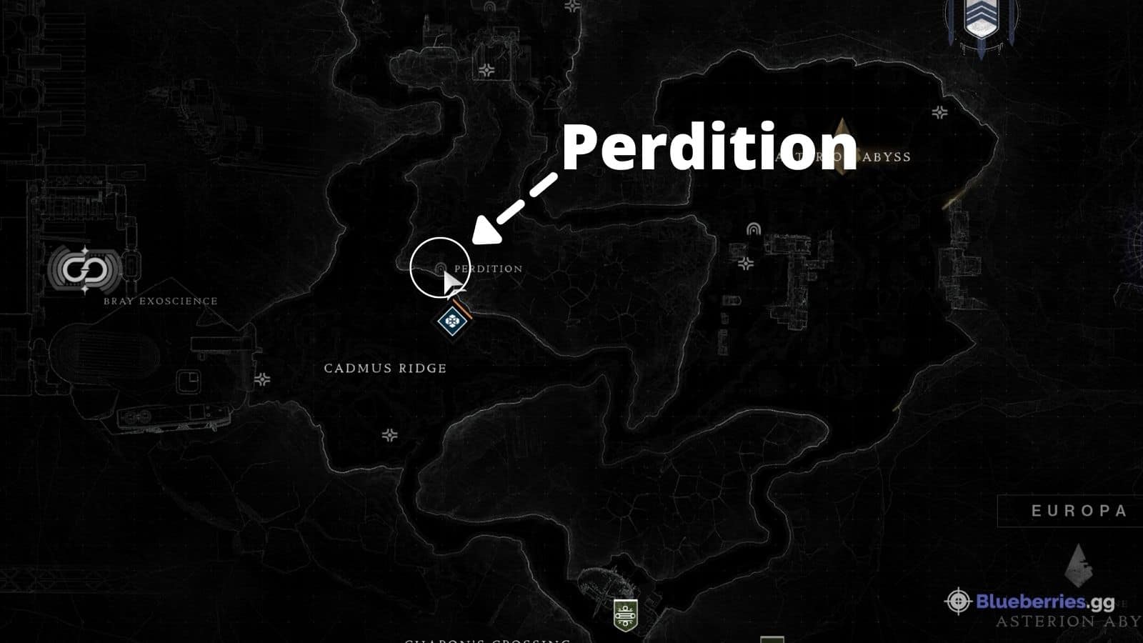 Perdition Lost Sector Location