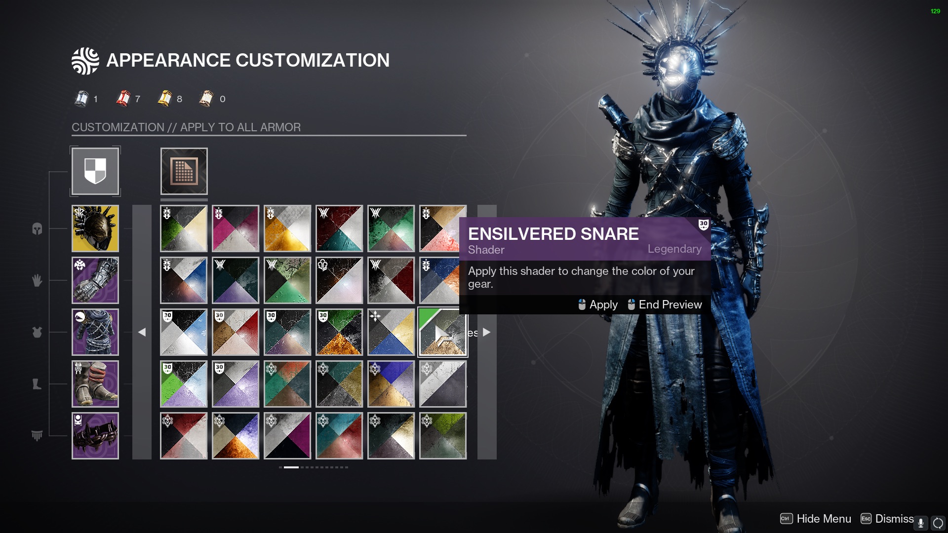 Shaders Ensilvered Snare featured