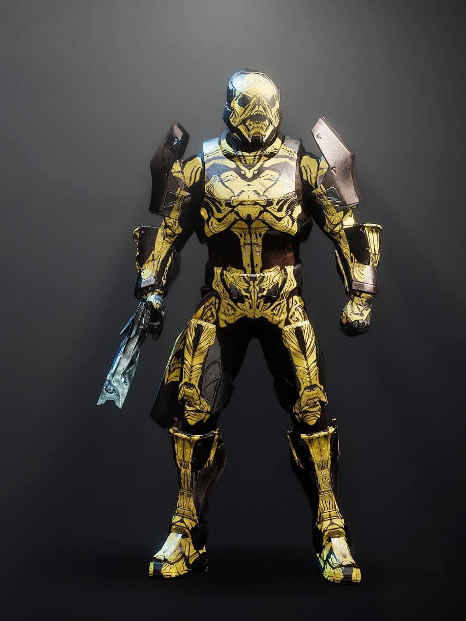 Skeletal armor Titan