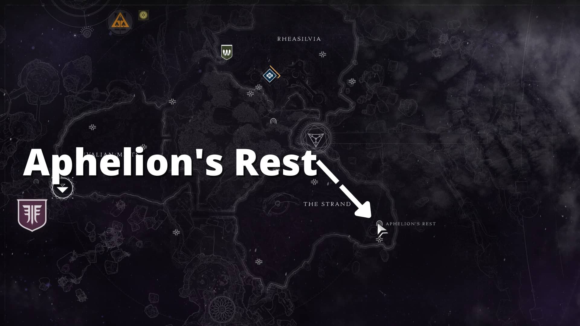 Aphelion’s Rest Lost Sector Location