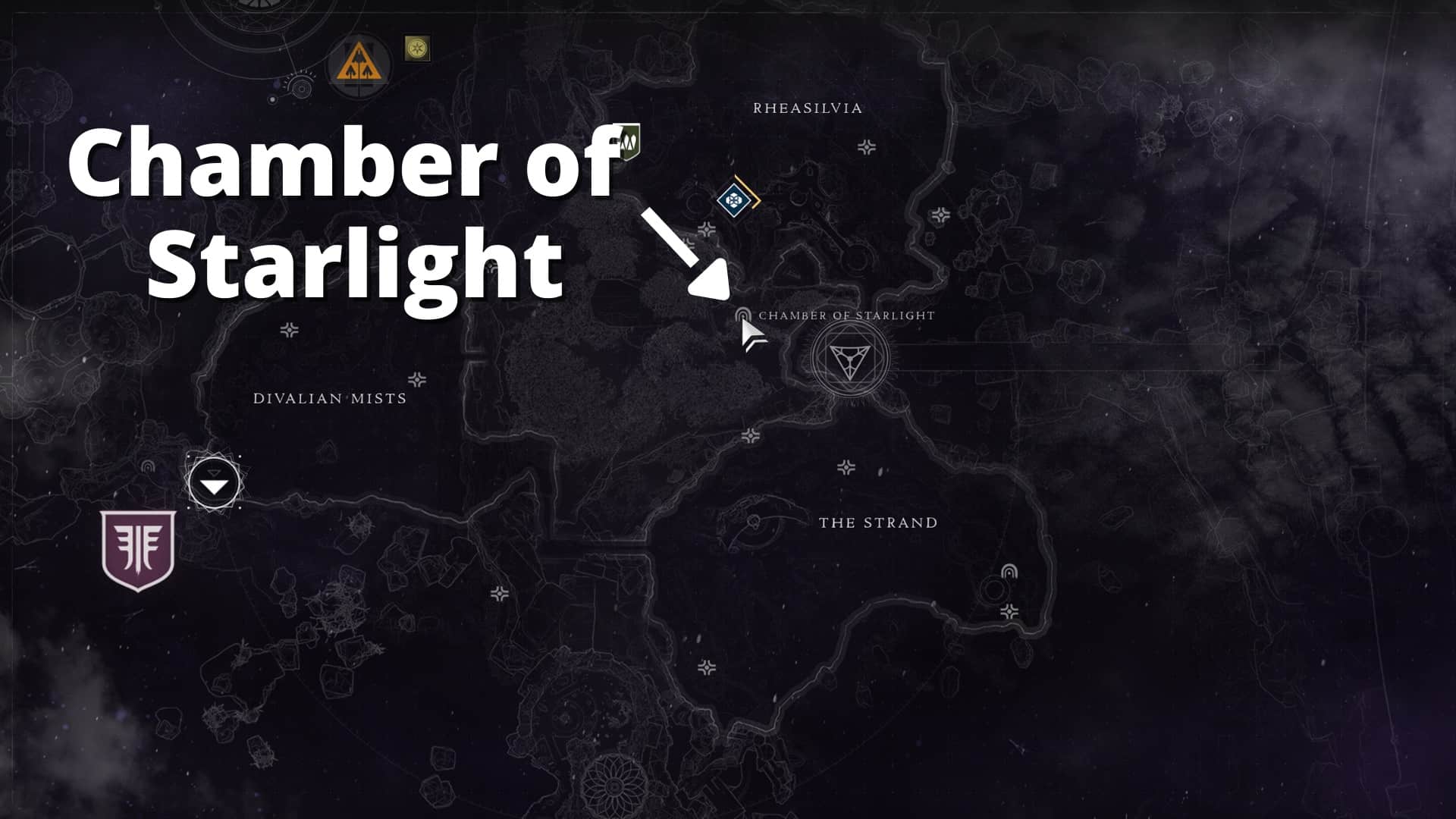 Chamber of Starlight Lost Sector location