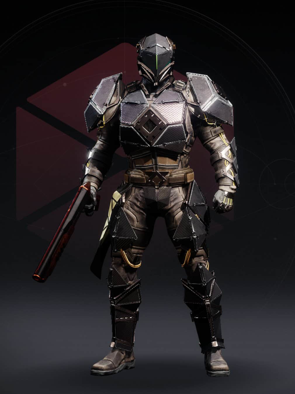 Midnight Exigent armor Titan