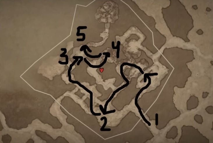 Temple of Rot Stronghold Route