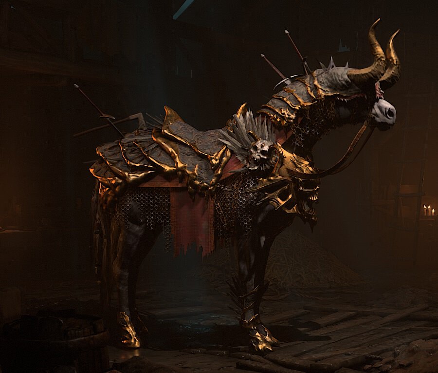 Avarice Horse armor Diablo 4