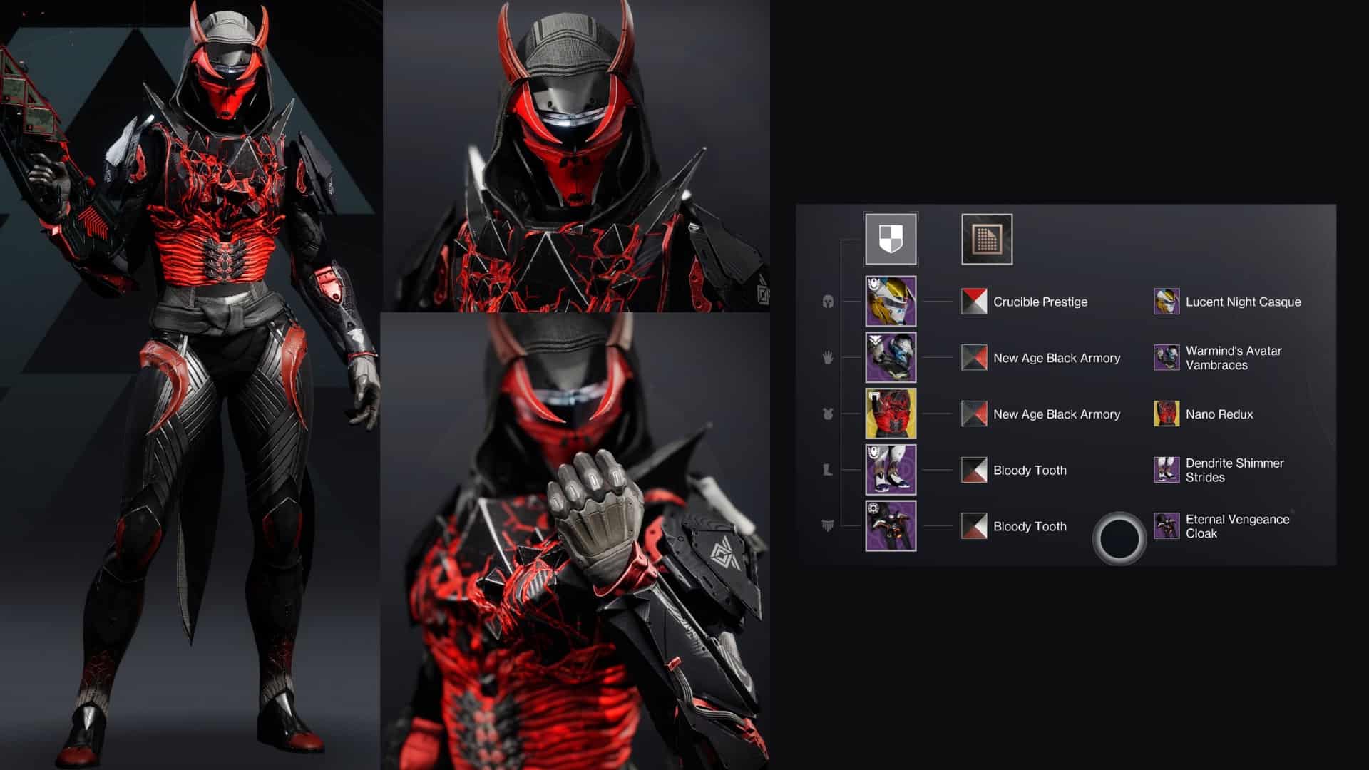 SIVA Demon Hunter fashion Destiny 2