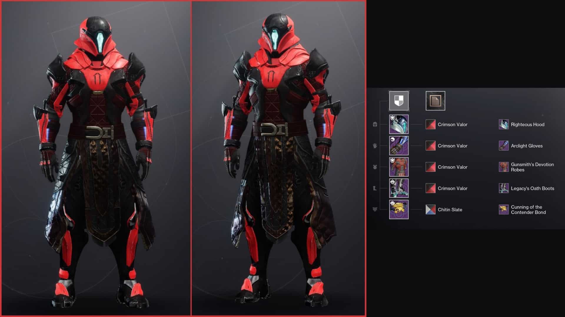 Warlock Fashion Black Armory Destiny 2