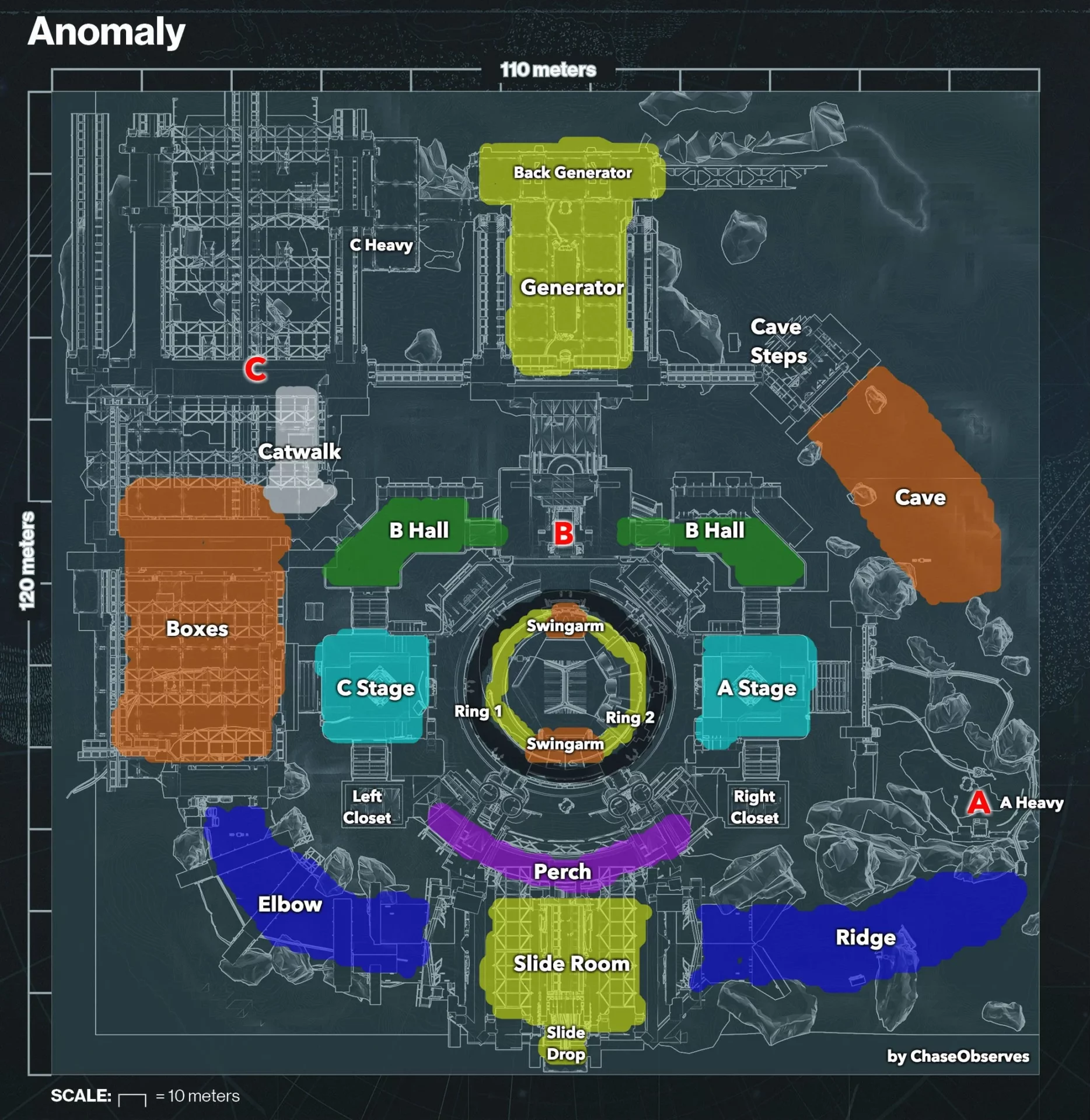 Anomaly Callout Map Destiny 2