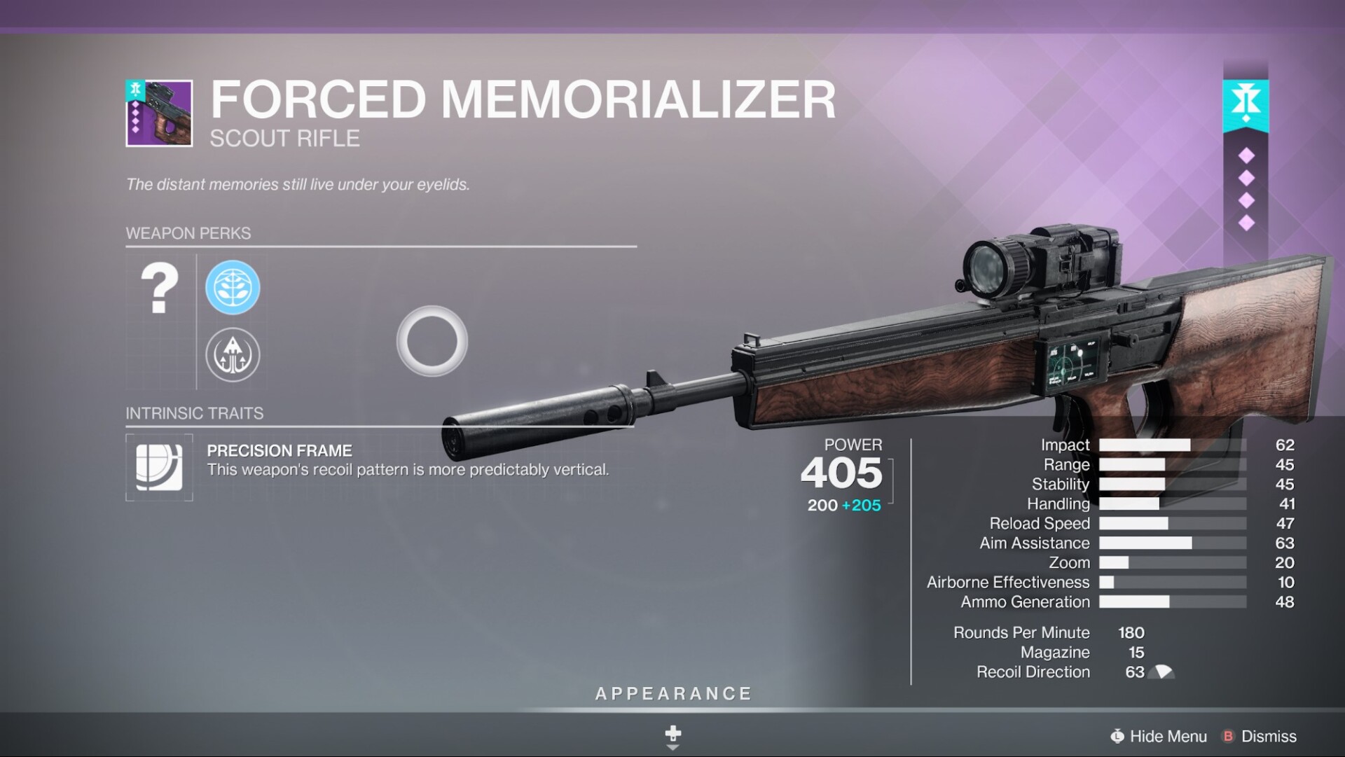 Destiny 2 Forced Memorializer: God Rolls & How to get it Forced Memorializer God Rolls screen Destiny 2