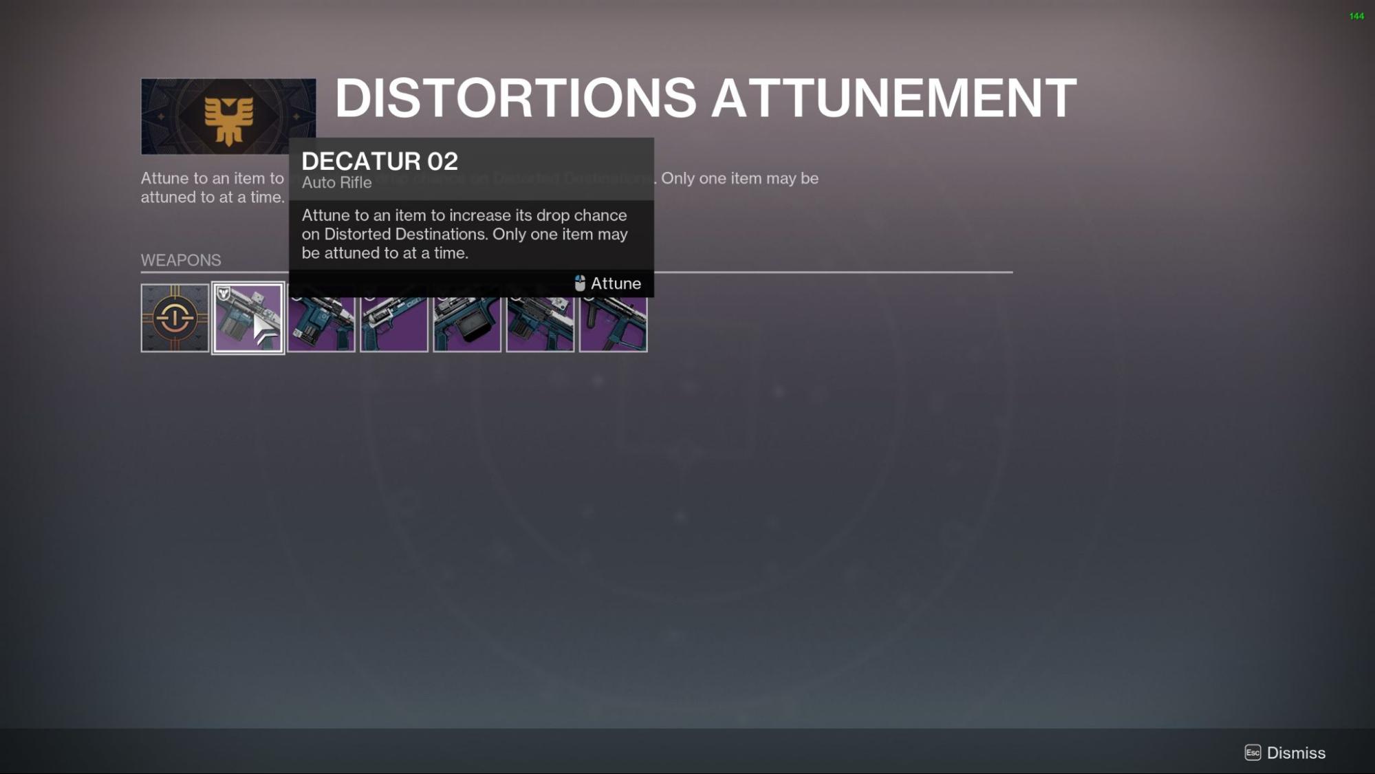 Destiny 2 DECATUR 02: God Rolls and How to get it How to get DECATUR 02 screen Destiny 2