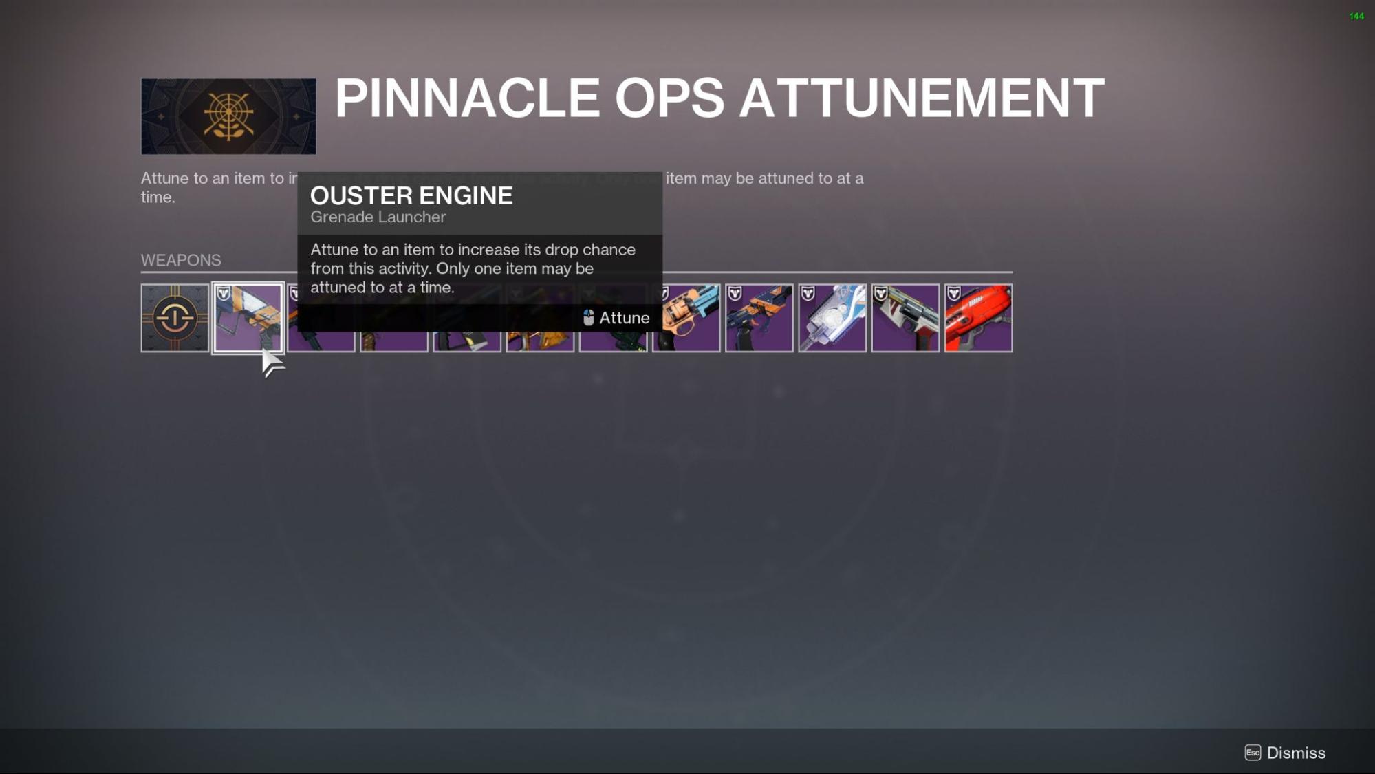Destiny 2 Ouster Engine: God Rolls and How to get it How to get Ouster Engine screen Destiny 2