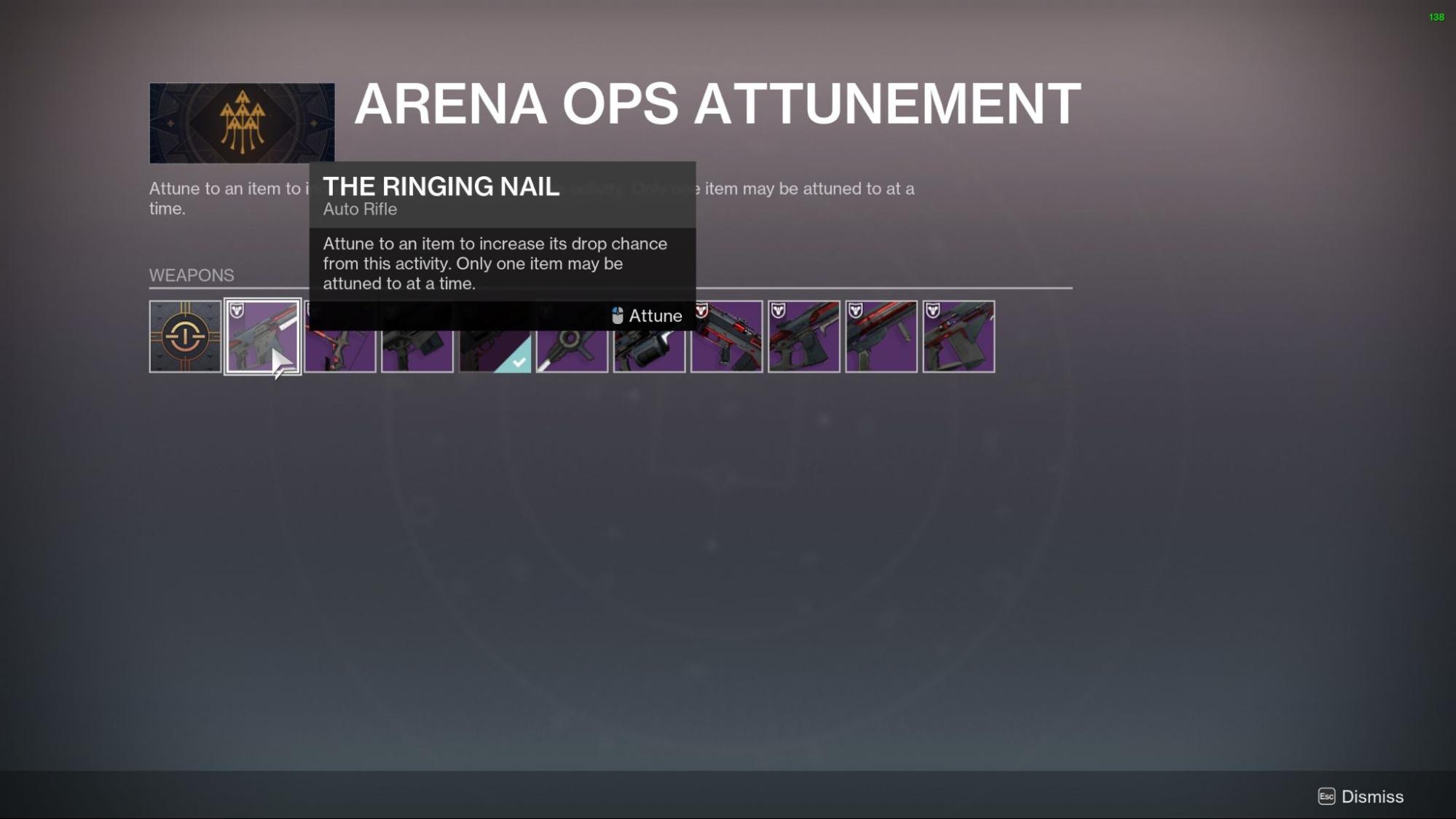 Destiny 2 The Ringing Nail: God Rolls and How to get it How to get The Ringing Nail screen Destiny 2