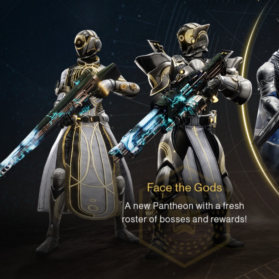 Destiny 2 Pantheon Loot Table & Rewards Pantheon Armor screen Destiny 2